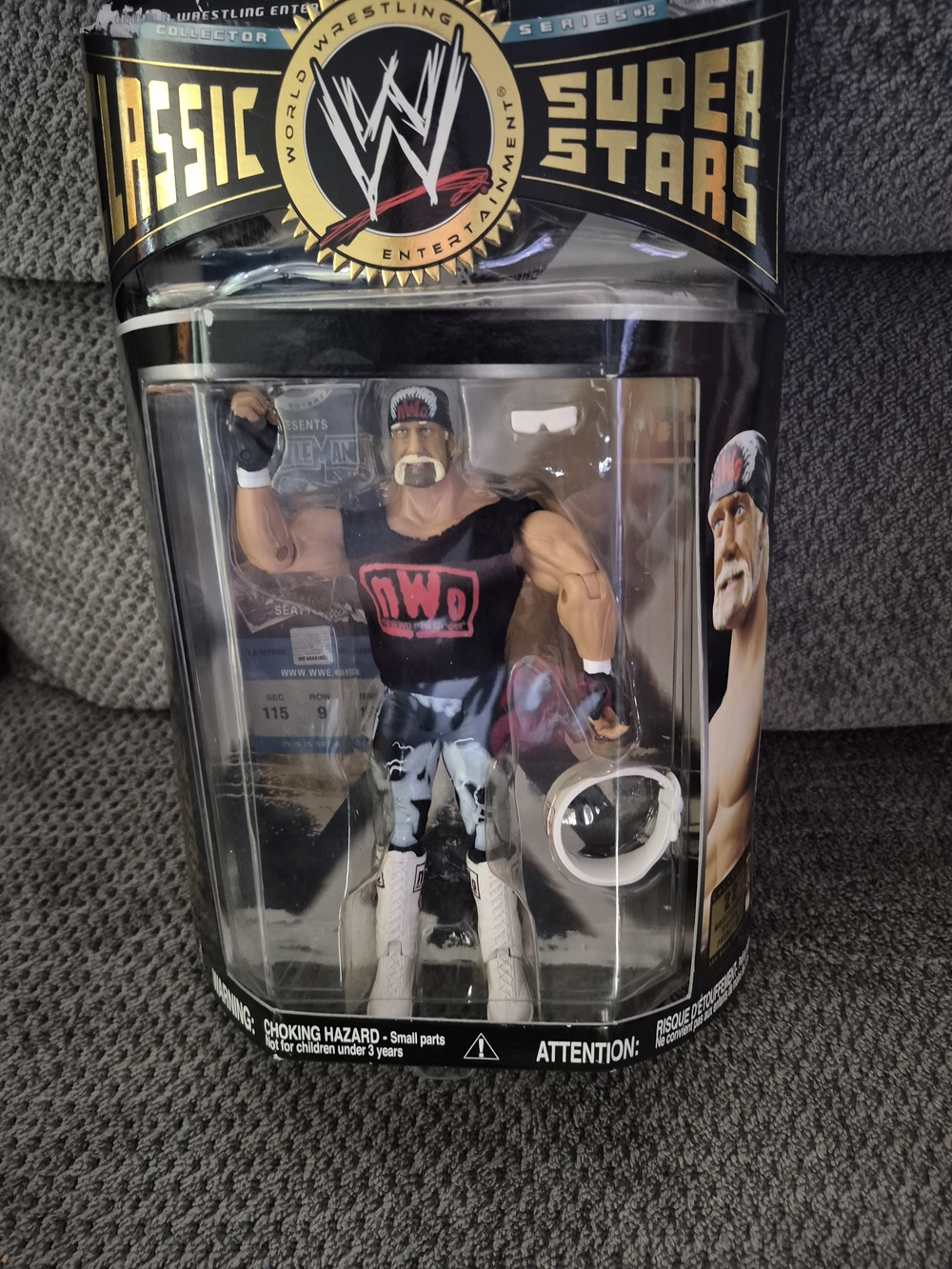 WWE Classic Superstars Hulk Hogan NWO Boxed Action Figure